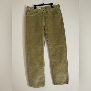 Levi’s NWT Tan Corduroy Straight Leg Pants Women’s 30x30 Vintage Inspired
